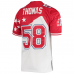 Derrick Thomas AFC Mitchell & Ness 1995 Pro Bowl Authentic Jersey White Red