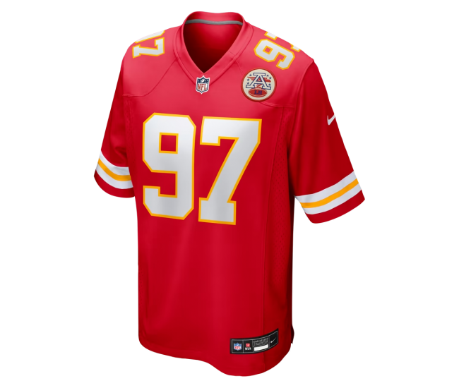 Felix Anudike Uzomah Kansas City Chiefs Nike Game Jersey Red