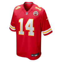Garrett Nussmeier Kansas City Chiefs Nike Game Jersey Red