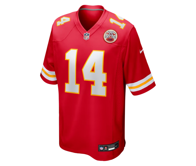 Garrett Nussmeier Kansas City Chiefs Nike Game Jersey Red