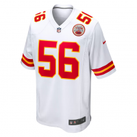 George Karlaftis Kansas City Chiefs Nike Away Game Player Jersey White