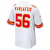 George Karlaftis Kansas City Chiefs Nike Away Game Player Jersey White
