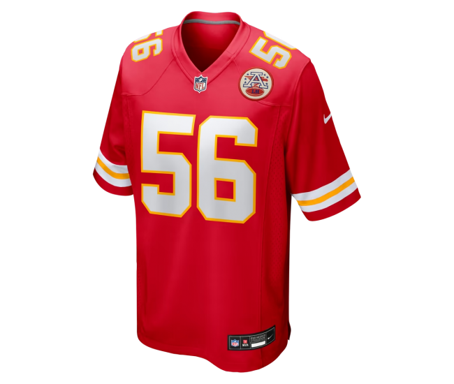 George Karlaftis Kansas City Chiefs Nike Player Game Jersey Red