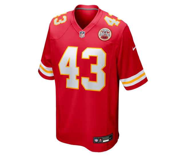 Jack Cochrane Kansas City Chiefs Nike Game Player Jersey Red