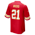 Jaden Hicks Kansas City Chiefs Nike Game Jersey Red