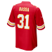 Jeffrey Bassa Kansas City Chiefs Nike Team Game Jersey Red