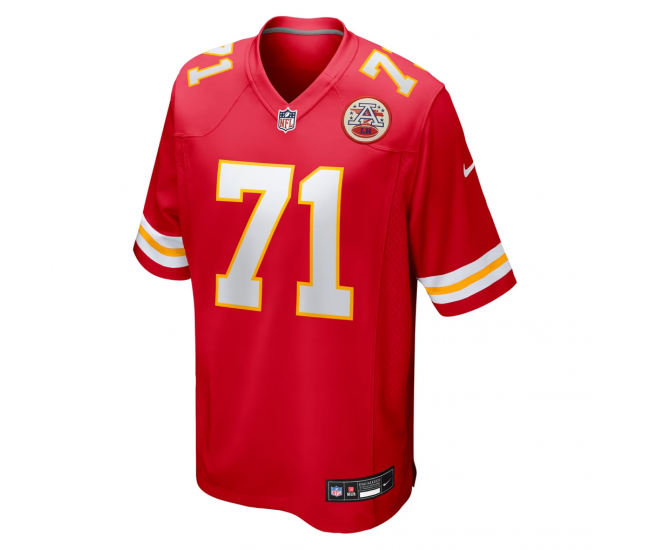 Josh Simmons Kansas City Chiefs Nike Game Jersey Red