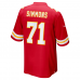 Josh Simmons Kansas City Chiefs Nike Game Jersey Red