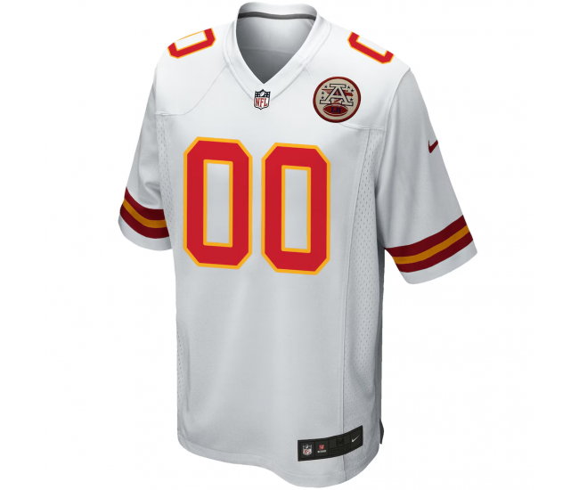 Kansas City Chiefs Nike Custom Game Jersey White