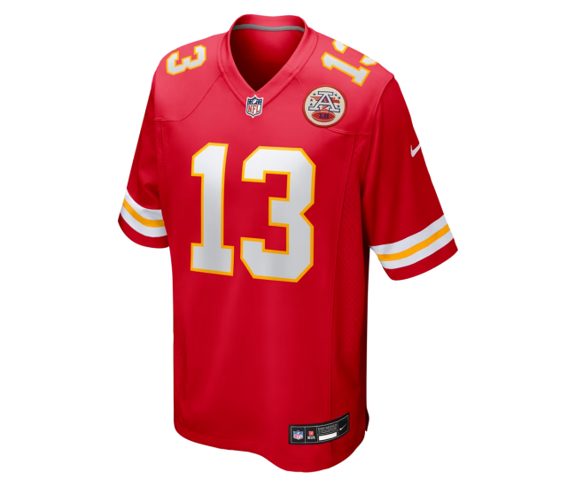 Nazeeh Johnson Kansas City Chiefs Nike Game Player Jersey Red