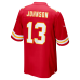 Nazeeh Johnson Kansas City Chiefs Nike Game Player Jersey Red