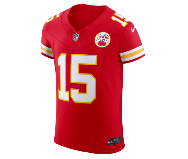 Patrick Mahomes Kansas City Chiefs Nike Team Vapor F.U.S.E. Elite Jersey Red