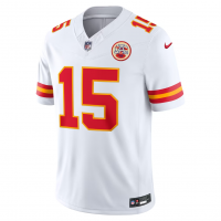 Patrick Mahomes Kansas City Chiefs Nike Vapor F.U.S.E. Stitched Limited Jersey White