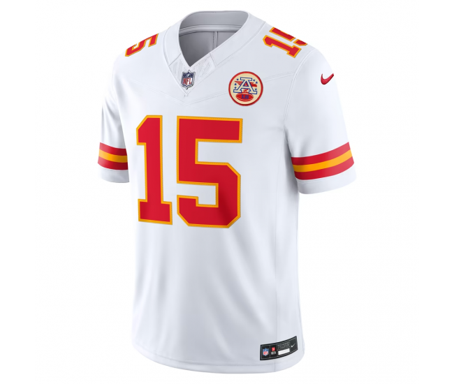 Patrick Mahomes Kansas City Chiefs Nike Vapor F.U.S.E. Stitched Limited Jersey White