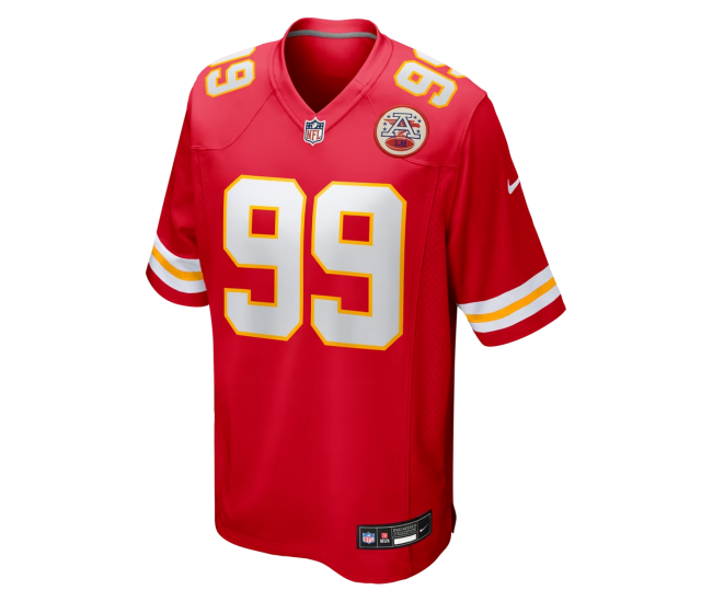 Peter Woods Kansas City Chiefs Nike Team Game Jersey Red