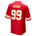 Peter Woods Kansas City Chiefs Nike Team Game Jersey Red