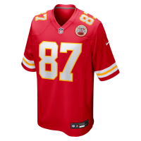 Travis Kelce Kansas City Chiefs Nike Game Jersey Red