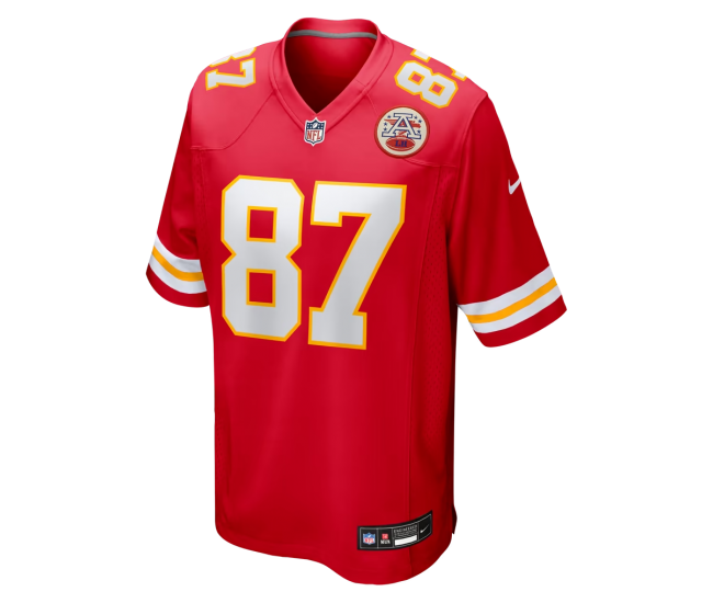 Travis Kelce Kansas City Chiefs Nike Game Jersey Red