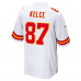 Travis Kelce Kansas City Chiefs Nike Player Game Jersey White