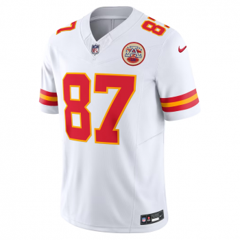 Travis Kelce Kansas City Chiefs Nike Vapor F.U.S.E. Limited Jersey White