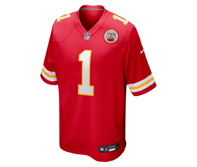 Xavier Worthy Kansas City Chiefs Nike Player Game Jersey Red
