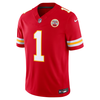 Xavier Worthy Kansas City Chiefs Nike Team Vapor F.U.S.E. Stitched Limited Jersey Red