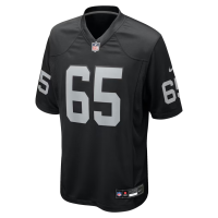 Alex Cappa Las Vegas Raiders Nike Team Game Jersey Black