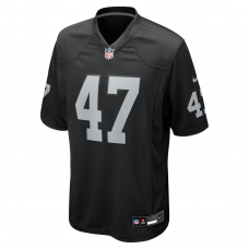 Alex Ward Las Vegas Raiders Nike Team Game Jersey Black Alex Ward Las Vegas Raiders Nike Team Game Jersey Black