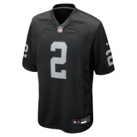 Ashton Jeanty Las Vegas Raiders Nike Team Game Jersey Black