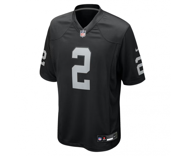Ashton Jeanty Las Vegas Raiders Nike Team Game Jersey Black