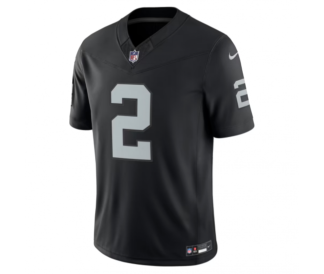 Ashton Jeanty Las Vegas Raiders Nike Team Vapor F.U.S.E. Stitched Limited Jersey Black