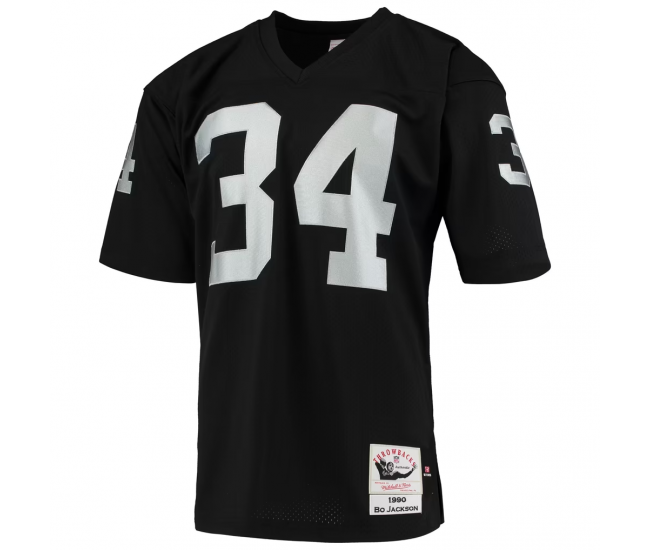 Bo Jackson Las Vegas Raiders 1990 Mitchell & Ness Authentic Throwback Retired Player Jersey Black