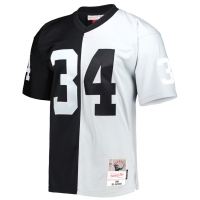 Bo Jackson Las Vegas Raiders Mitchell & Ness 1988 Split Legacy Replica Jersey Black Silver