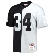 Bo Jackson Las Vegas Raiders Mitchell & Ness 1988 Split Legacy Replica Jersey Black Silver Bo Jackson Las Vegas Raiders Mitchell & Ness 1988 Split Legacy Replica Jersey Black Silver
