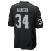 Bo Jackson Las Vegas Raiders Nike Game Retired Player Jersey Black