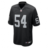 Brennan Jackson Las Vegas Raiders Nike Team Game Jersey Black