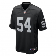 Brennan Jackson Las Vegas Raiders Nike Team Game Jersey Black Brennan Jackson Las Vegas Raiders Nike Team Game Jersey Black