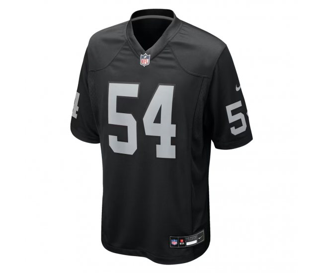 Brennan Jackson Las Vegas Raiders Nike Team Game Jersey Black