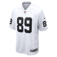 Brock Bowers Las Vegas Raiders Nike Game Jersey White