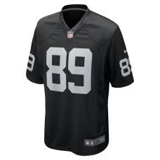 Brock Bowers Las Vegas Raiders Nike Player Game Jersey Black Brock Bowers Las Vegas Raiders Nike Player Game Jersey Black