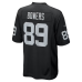 Brock Bowers Las Vegas Raiders Nike Player Game Jersey Black