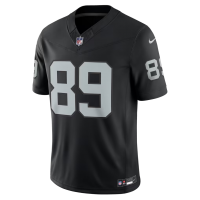 Brock Bowers Las Vegas Raiders Nike Team Vapor F.U.S.E. Stitched Limited Jersey Black