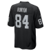 Carter Runyon Las Vegas Raiders Nike Team Game Jersey Black