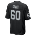 Charles Grant Las Vegas Raiders Nike Team Game Jersey Black