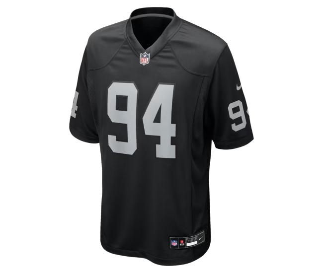 Christian Wilkins Las Vegas Raiders Nike Team Game Jersey Black