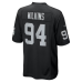 Christian Wilkins Las Vegas Raiders Nike Team Game Jersey Black