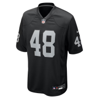 Cian Slone Las Vegas Raiders Nike Team Game Jersey Black