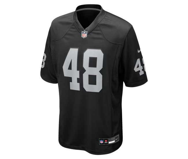 Cian Slone Las Vegas Raiders Nike Team Game Jersey Black