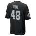 Cian Slone Las Vegas Raiders Nike Team Game Jersey Black