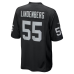 Cody Lindenberg Las Vegas Raiders Nike Team Game Jersey Black